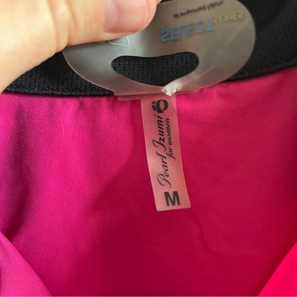 Pearl Izumi Women's Select Barrier Cycling Utility Jacket Pink Medium - Picture 4 of 10